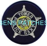 ILLINOIS,TOWER LAKES POLICE HAT PATCH 1_wm